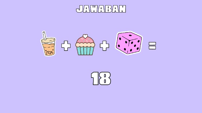 Teka-teki ini gampang banget asal kamu mengerti cara berhitung matematika dasar. Masa sih enggak bisa jawab?