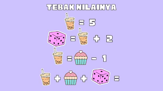 Teka-teki ini gampang banget asal kamu mengerti cara berhitung matematika dasar. Masa sih enggak bisa jawab?
