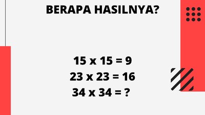 Ngaku Jago Matematika? Coba Pecahkan Teka-Teki Ini dalam 10 Detik