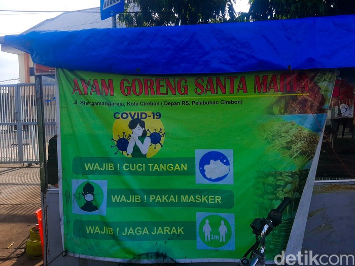 Ayam Goreng Santa Maria; Ayam Goreng Viral di Cirebon yang Penjualnya Galak