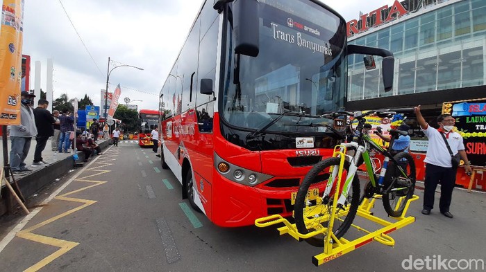Bus by The Service (BTS) atau Trans Banyumas mulai beroperasi hari ini, Minggu (5/12/2021).