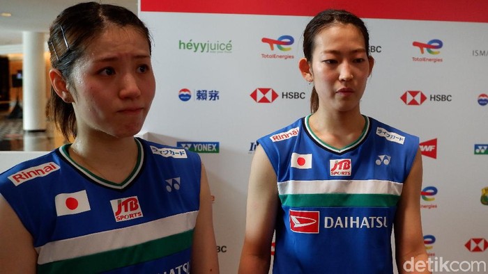 Chiharu Shida/Nami Matsuyama kalah di final BWF World Tour Finals 2021.