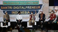 Santi DigitalPreneur Indonesia jadi salah satu upaya Kemenparekraf dalam mengembangkan ekosistem ekonomi kreatif di tengah perkembangan zaman khususnya digital. Program ini pun diketahui merupakan pilot project dan rangkaian dalam rangka menyambut momentum Hari Santri Nasional. Program ini diharapkan bisa terlaksana dengan baik sehingga bisa dilaksanakan kembali tahun depan dengan lebih banyak penambahan pelatihan dengan target peserta 1.000 pondok pesantren.
