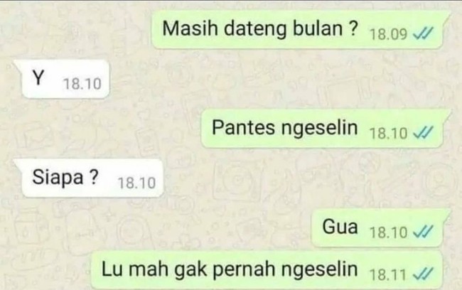 Daripada semakin runyam dan justru timbul perpecahan mending mengalah saja deh.. Kamu pernah mengalami seperti ini juga nggak nih? Foto: Instagram/@awreceh.id