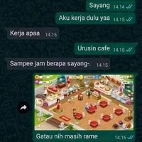 Ya iyasih urusin cafe.. Tapi ternyata cafe dunia maya kayak gini. Ada-ada saja memang ulah kocak pasangan yang bikin kesal sampai ke ubun-ubun. Foto: Instagram/@awreceh.id