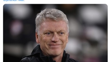 Pelatih West Ham United, David Moyes, aktor yang bikin Chelsea keok. Foto: Internet