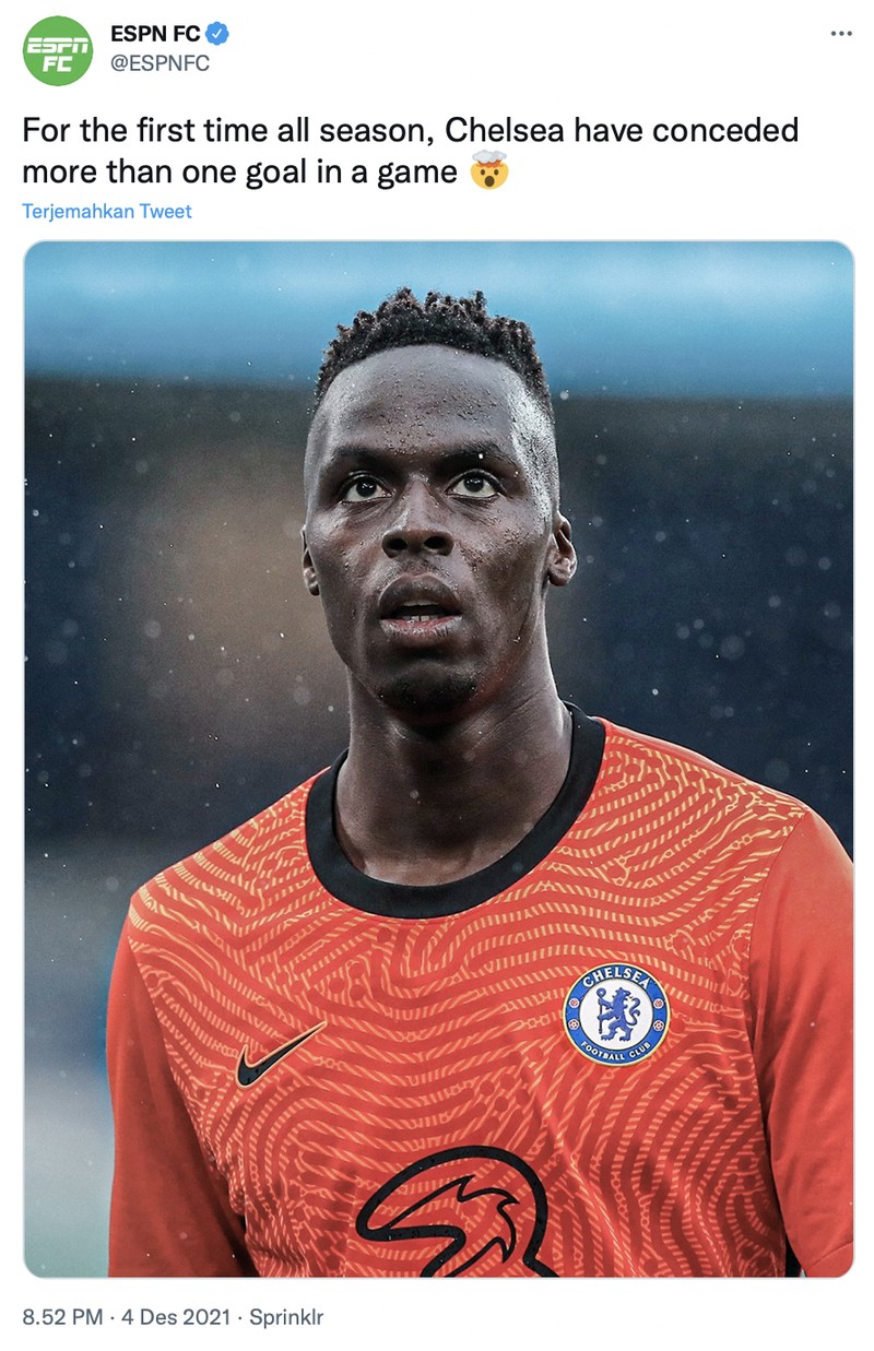 Meme Chelsea keok usai tumbang oleh West Ham United