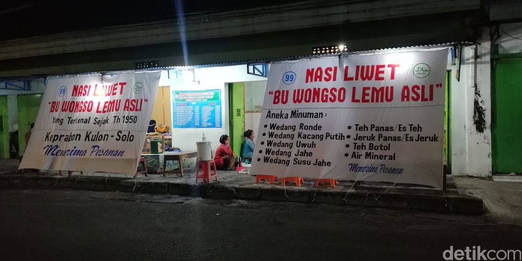 Nasi Liwet Bu Wongso Lemu, Kuliner Legendaris Solo yang Berdiri Sejak 1950