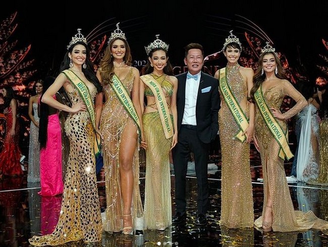 Thuy Tien tidak asing dengan kontes kecantikan. Ia sebelumnya berada dalam Top 5 Miss Vietnam 2018 dan mewakili negaranya di Miss International 2018.Foto: dok. Instagram