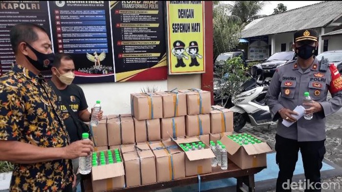 Polisi gagalkan penyelundupan miras di Bali