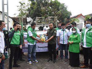 DPP PPP Kirim Bantuan Rp 100 Juta untuk Korban Erupsi Semeru