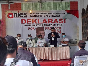 Deklarasi Dukung Anies Capres 2024 Muncul di Brebes