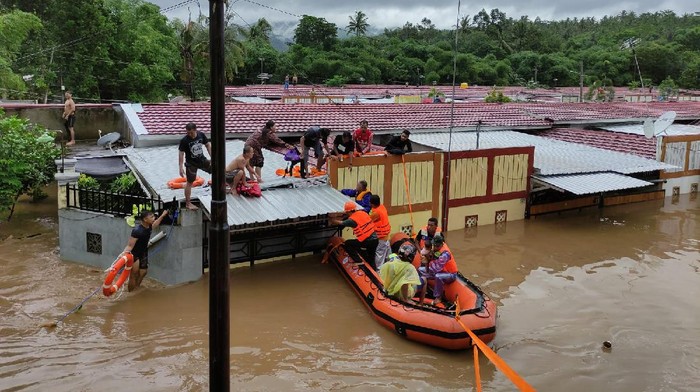 Banjir di Lombok Barat, NTB. (dok. Istimewa)