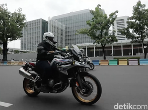 Lumayan Irit! Ternyata Segini Konsumsi Bensin Motor Patwal BMW F 850 GS