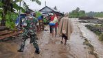 Penampakan Banjir Soppeng Dipicu Cuaca Ekstrem hingga 2 Rumah Hanyut