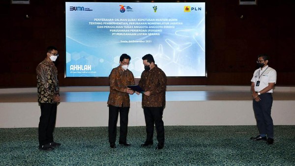 Darmawan Prasodjo Jadi Dirut PLN