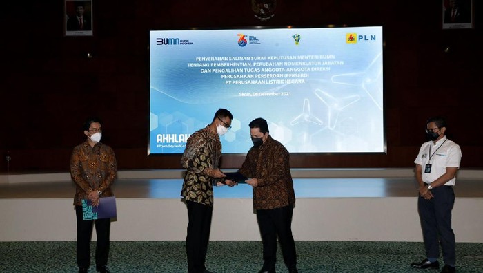 Erick Thohir Tunjuk Darmawan Prasodjo Jadi Dirut PLN