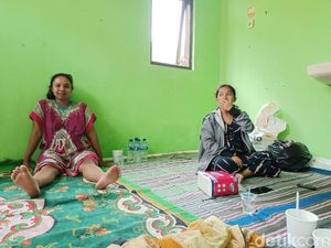 Pengungsi Hamil Ini Sempat Terinjak-injak Saat Erupsi Gunung Semeru