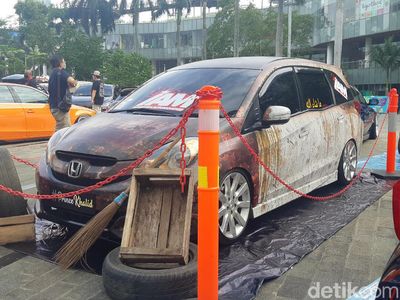 Mobilio Karatan Bikin Bingung Tukang Cuci Mobil