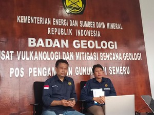 PVMBG Sebut Gemuruh Pagi Tadi Bukan Erupsi Semeru Tapi Guguran Awan Panas