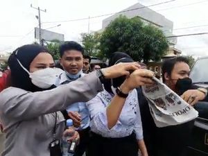 Momen Pelapor Dugaan Pencabulan Dosen Unsri Usai Berikan Keterangan ke Polisi