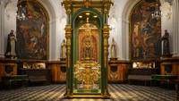 Setelah Kerajaan Visigoth berada di bawah pengaruh Islam, fungsi masjid ini dibagi sebagai tempat untuk untuk orang Islam dan Kristen.(Getty Images)