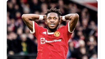 Gol indah dari tendangan Fred mengawali era Rangnick. Foto: Twitter