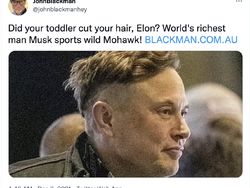 Rambut Unik Elon Musk Jadi Olok-olok Netizen