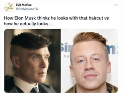 Rambut Unik Elon Musk Jadi Olok-olok Netizen