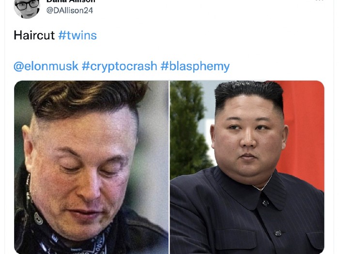 Meme rambut Elon Musk
