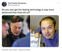 Meme rambut Elon Musk