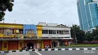 Tampak depan Masjid Lautzu di Braga