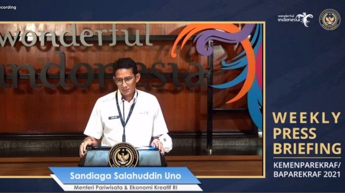 Menparekraf Sandiaga Uno
