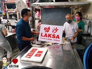 Sempat Tutup Karena Terlilit Hutang, Air Itam Laksa di Penang Buka Lagi