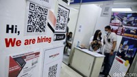 Job Fair digelar dengan menerapkan protokol kesehatan.