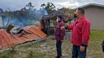 Penampakan SMA di Oksibil Papua Hangus Dibakar KKB