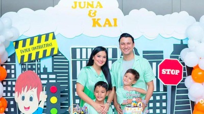 Seru Abis! 7 Momen Perayaan Ultah Anak Titi Kamal-Christian Sugiono
