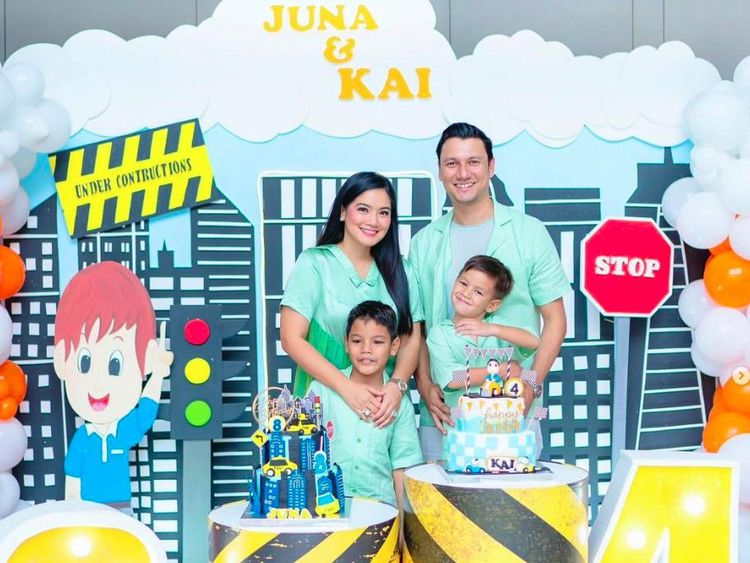 Seru Abis! 7 Momen Perayaan Ultah Anak Titi Kamal-Christian Sugiono