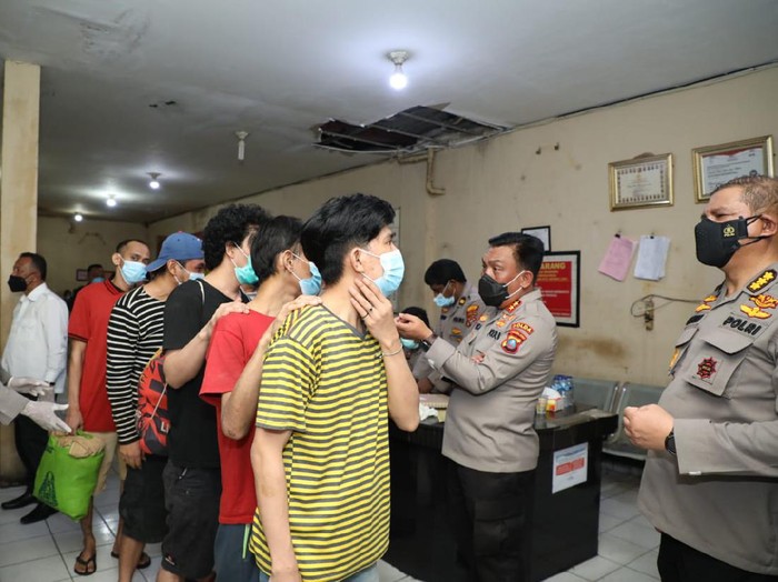 306 napi dipindah dari rutan Polrestabes Medan (dok. Istimewa)