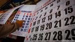 Akhir Tahun, Penjual Kalender 2022 Mulai Marak di Jakarta