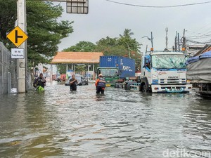 Banjir Rob Kembali Genangi Sunda Kelapa-Muara Angke, Ini Titiknya