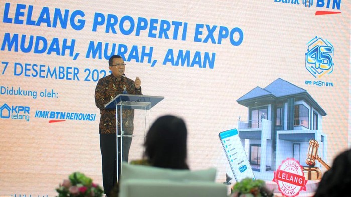 Bidik Penjualan 1500 Unit Hunian Lelang Bank BTN mengerahkan 25 kantor cabangnya untuk memasarkan hampir 250 unit hunian dengan skema lelang dan harga yang menarik pada para investor.