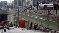 Diketahui, pembangunan underpass ini terus berlangsung dan dikebut pengerjaannya.