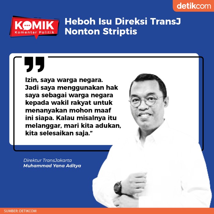 Heboh Isu Direksi TransJ Nonton Striptis (Tim Infografis detikcom) Heboh Isu Direksi TransJ Nonton Striptis (Tim Infografis detikcom)