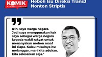 Direktur TransJakarta Muhammad Yana Aditya mempertanyakan isu yang dilempar oleh Adi. Dia meminta Adi membuktikan omongannya itu.