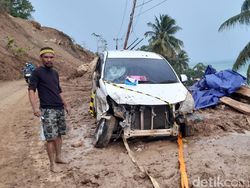 Cerita Warga Selamatkan Diri-Keluarga Saat Mobil Dihantam Longsor Sulbar