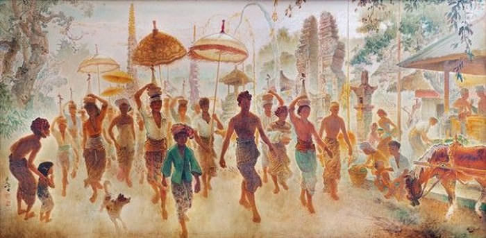 Pada 2013, karya Lee Man Fong yang terkenal sebagai pelukis istana di era Presiden Soekarno juga laku Rp 34 miliar. Lukisannya berjudul Balinese Procession atau Prosesi Warga Bali.