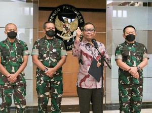 Bertemu KSAD, Mahfud Bahas Penanganan Papua-Pemetaan Daerah Panas
