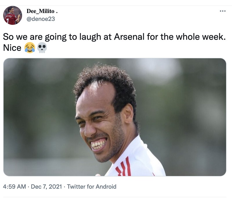 Meme Everton Arsenal