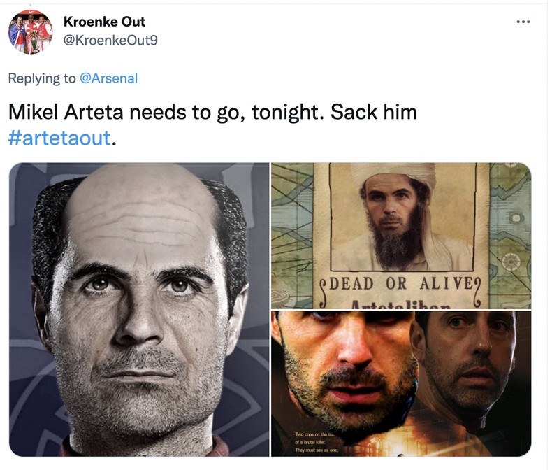 Meme Everton Arsenal